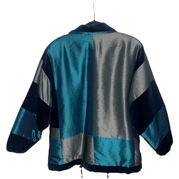 Vintage London Fog Essential 3M Reflective Zip Jacket Size XS Reg - Picture 15 of 15